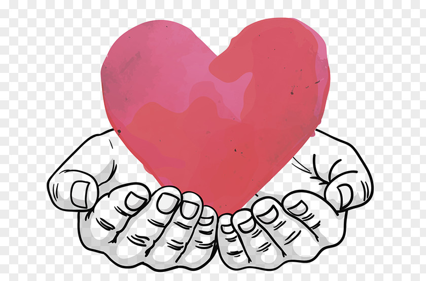 Hand Heart PNG