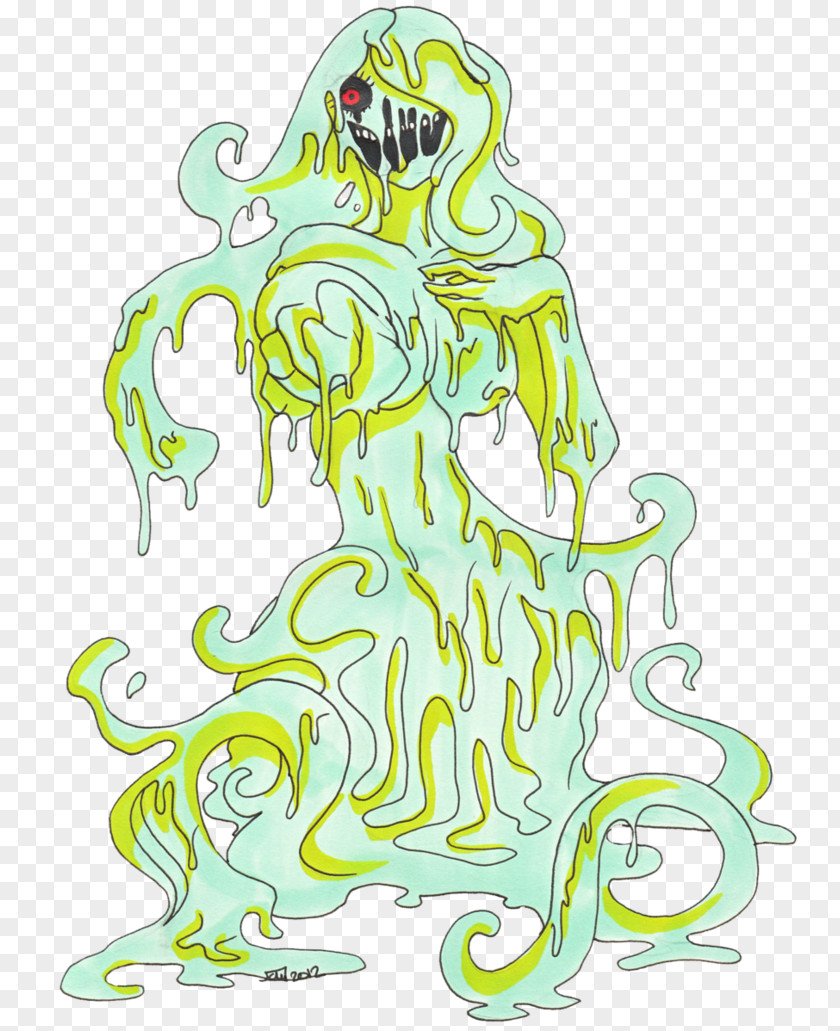 Monster Slime Clip Art Illustration Tree Line Graphic Design PNG