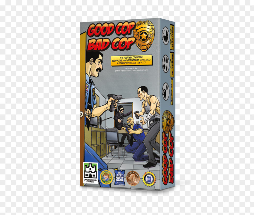 Police Officer Good Cop/bad Cop Card Game PNG