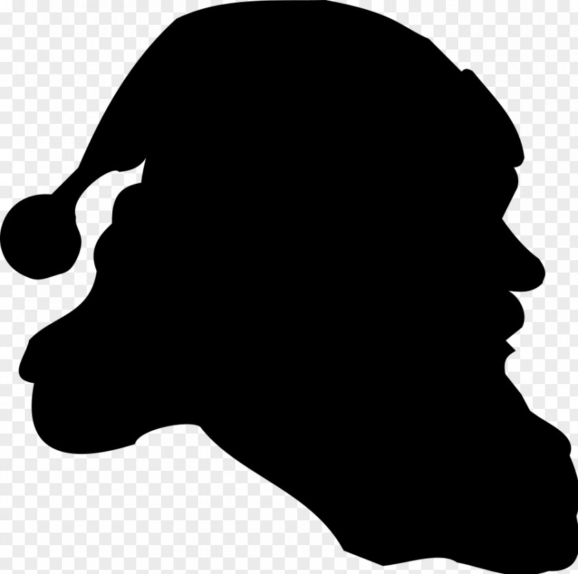 Santa Claus Silhouette Clip Art PNG