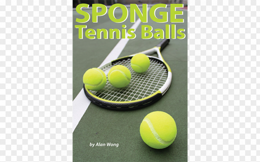 Tennis Balls Sponge Racket PNG