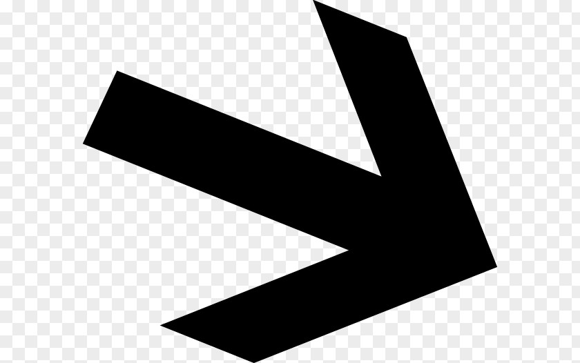 Angle Arrow Clip Art PNG