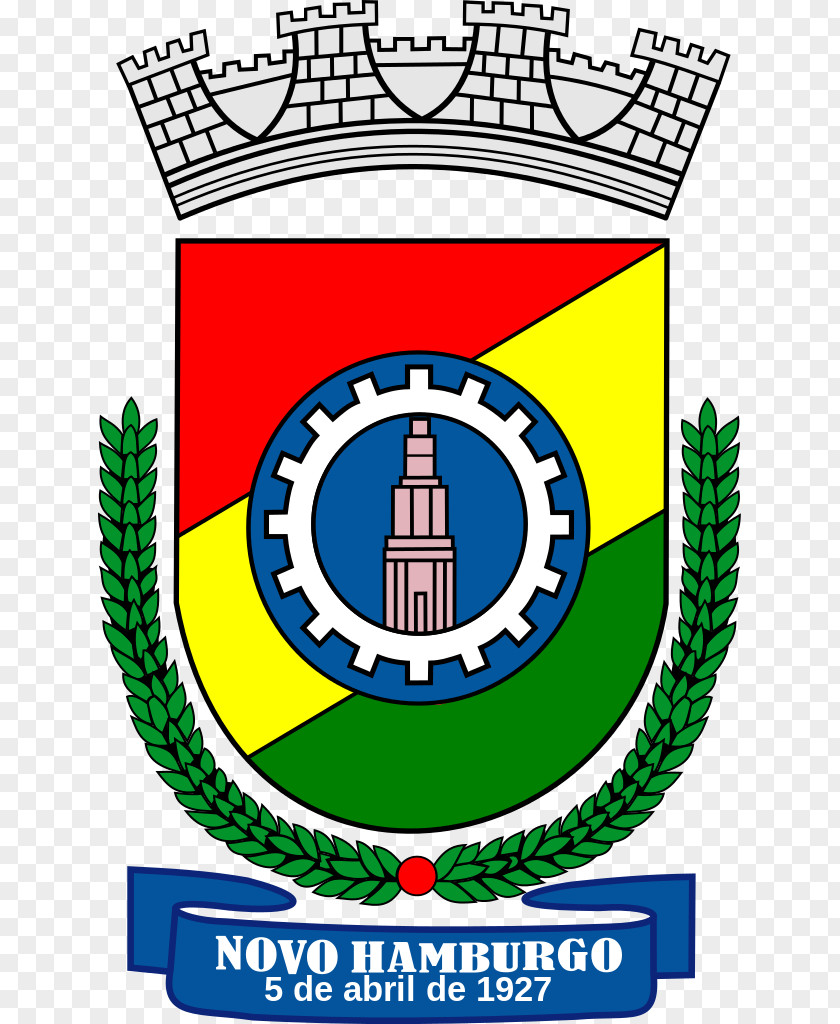 Bandeira De Novo Hamburgo Sinos River Valley Prefeitura Municipal Coat Of Arms Wikipedia PNG