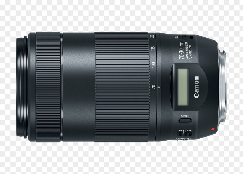 Camera Lens Canon EF Mount 70–300mm 70-300mm F/4-5.6 IS II USM PNG