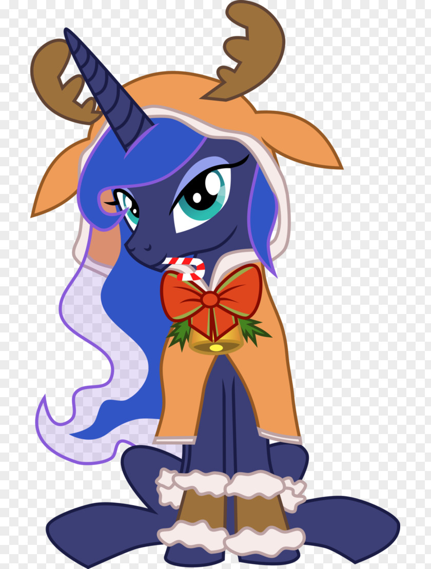 Christmas Pony Princess Luna Clip Art PNG