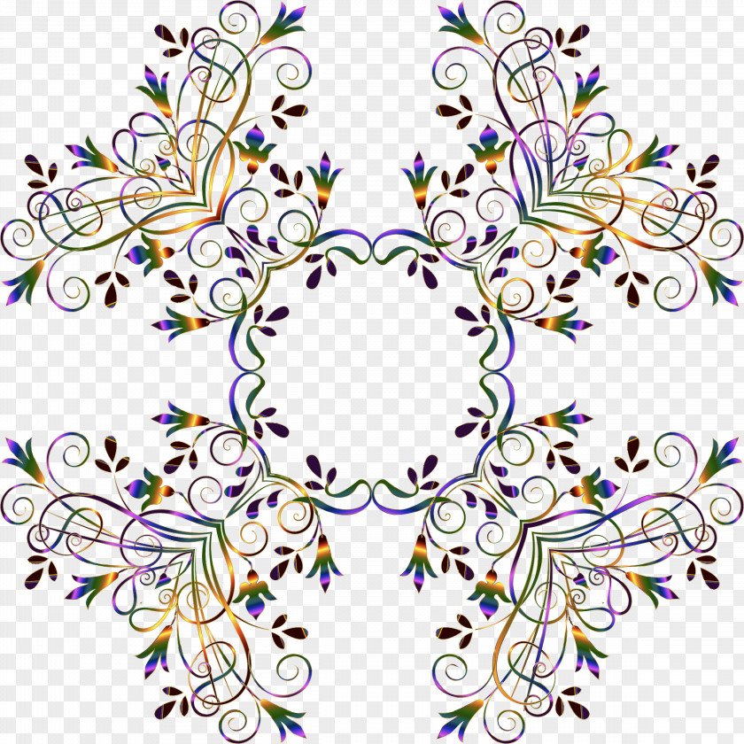 Floral Ornament Flower Design Art Clip PNG