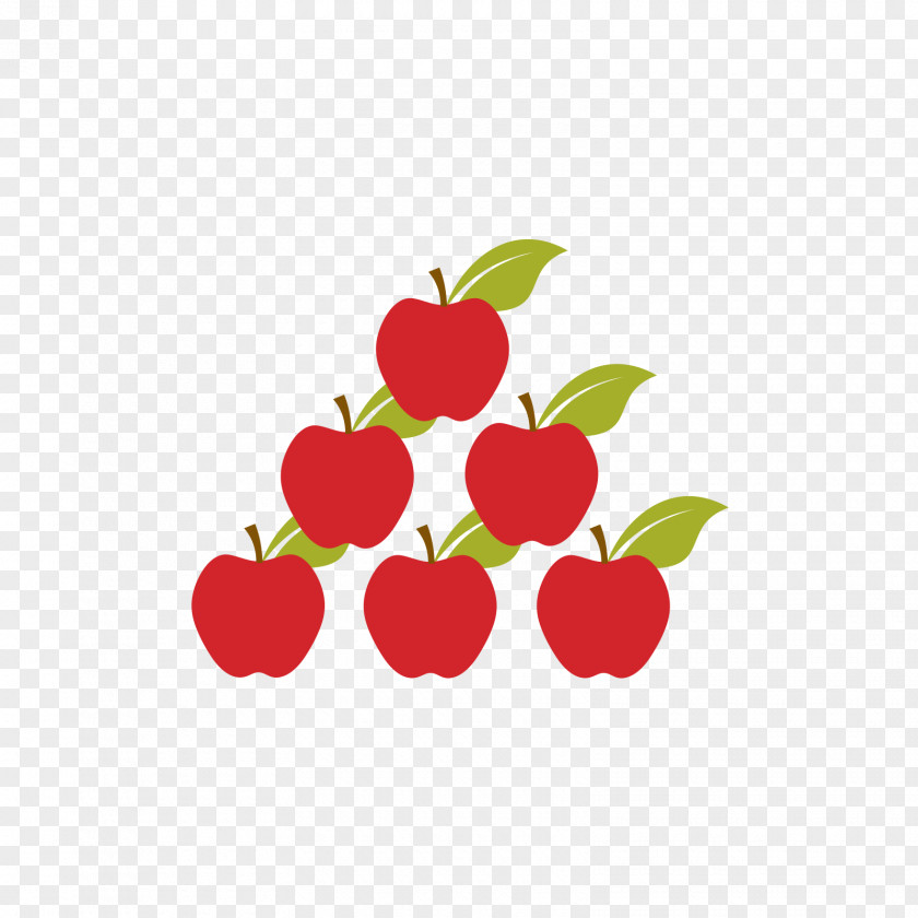 Stacked Red Apples Apple Computer File PNG