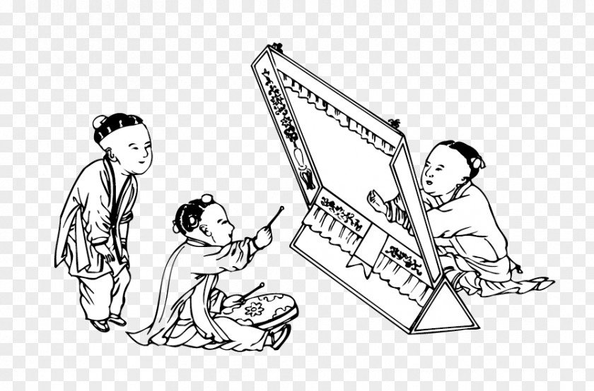 Vector Children China Cartoon Clip Art PNG