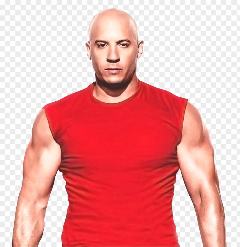 Vin Diesel Physical Fitness Magazine Exercise Training PNG