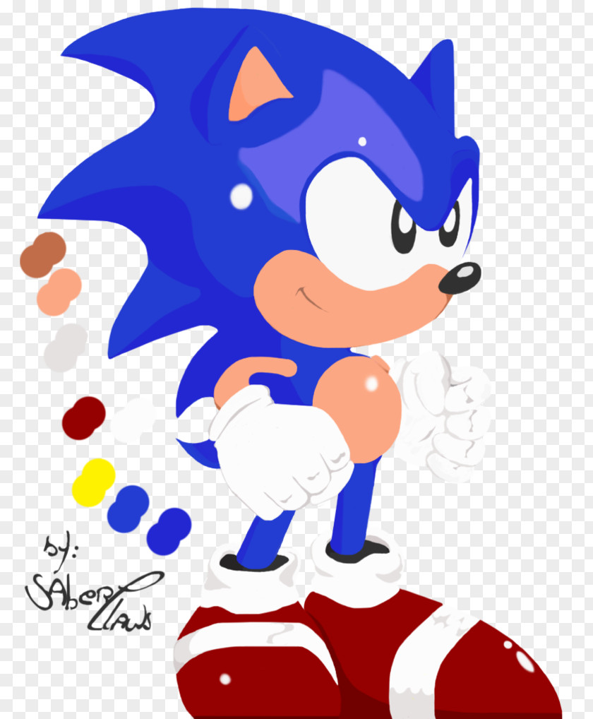 Aq Watercolor Sonic The Hedgehog 3 2 Mania Tails PNG