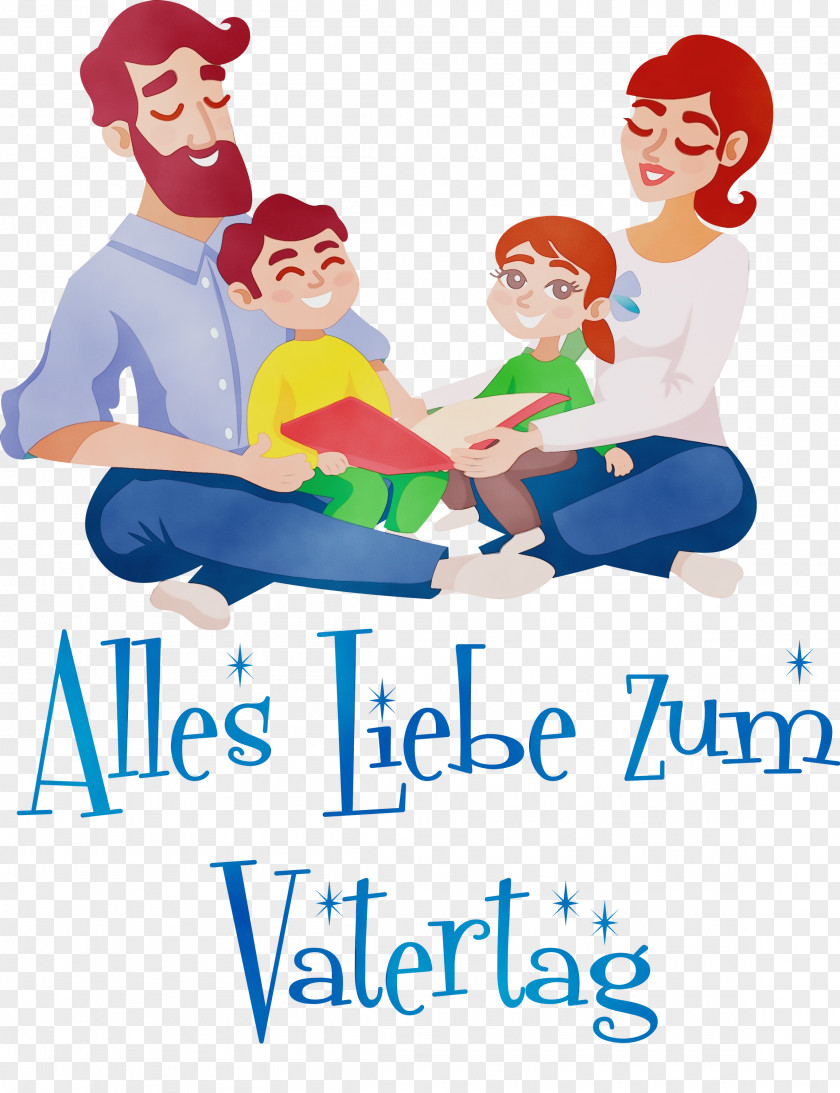 Cartoon Family Drawing Silhouette PNG