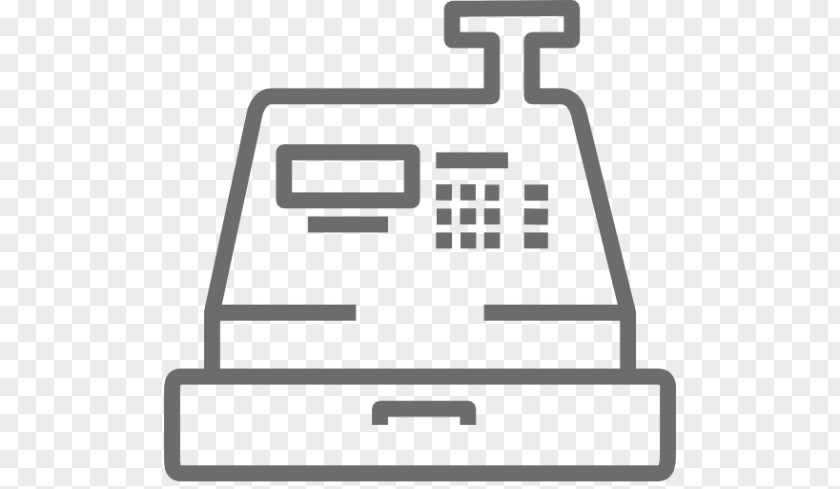 Cashier Cash Register PNG