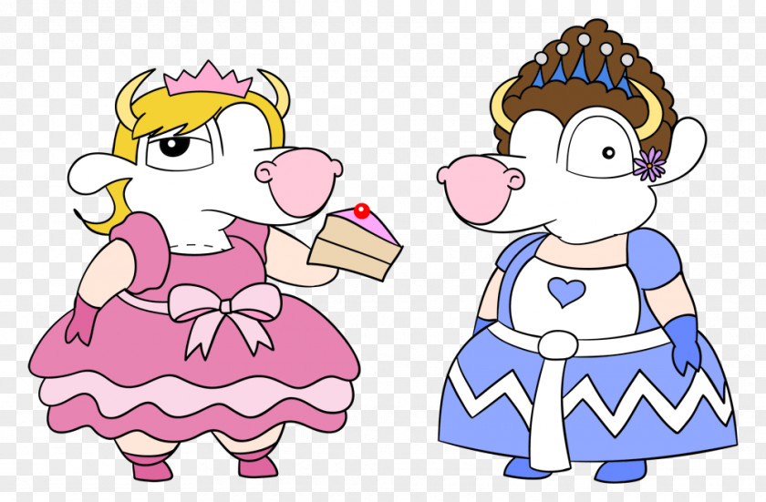 Fat Cow Princess Adventures PlayStation All-Stars Battle Royale Art PNG