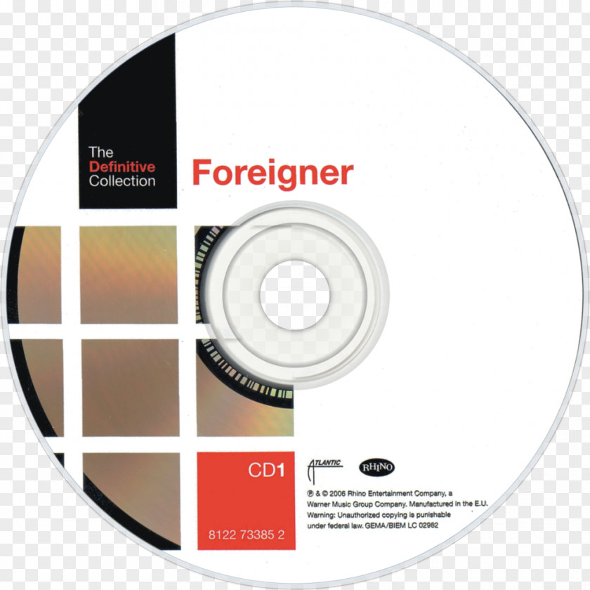 Foreigner Compact Disc The Definitive Collection I Want To Know What Love Is: Ballads Album PNG