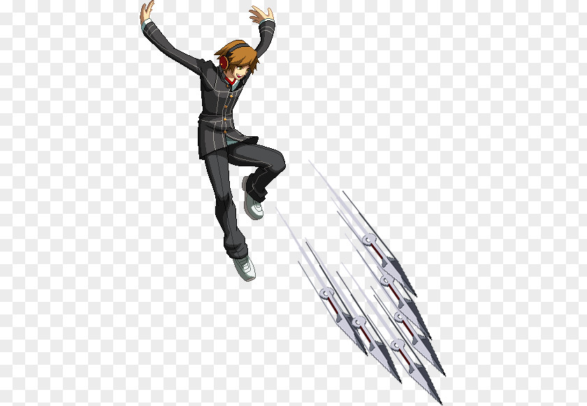 Knife Persona 4 Arena Ultimax Shin Megami Tensei: Yosuke Hanamura Kunai PNG