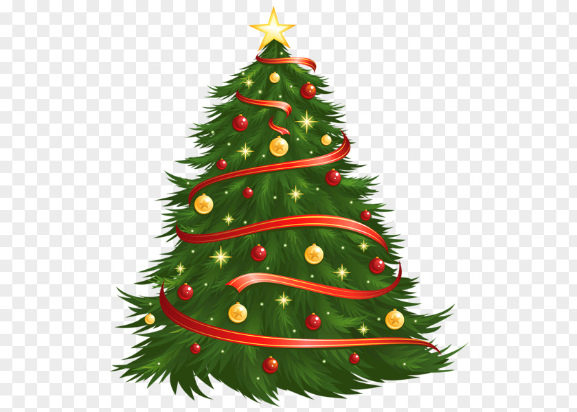 Large Size Christmas Tree Clip Art PNG