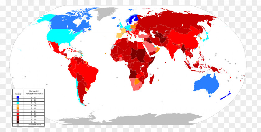 Pepsi Man World Map Corruption Perceptions Index PNG