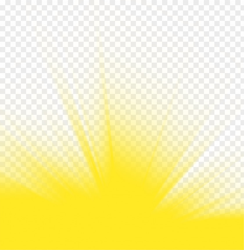 Radiation In The Form Of A Yellow Light Effect Sunlight Sky Close-up Wallpaper PNG