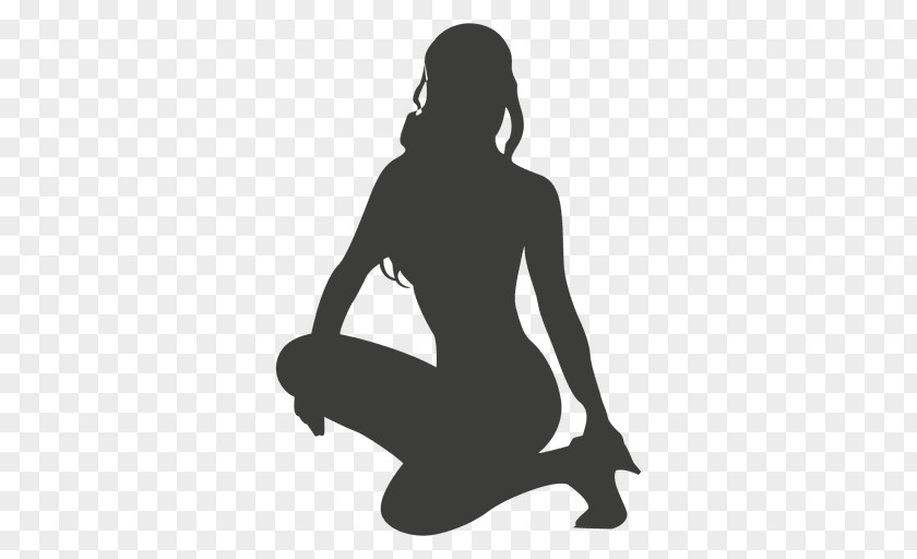 Silhouette Woman PNG