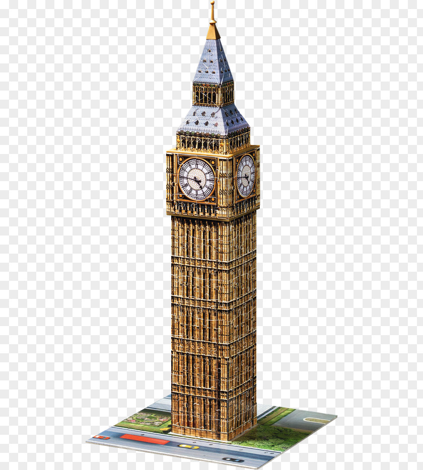 Big Ben Jigsaw Puzzles 3D-Puzzle Ravensburger Set PNG