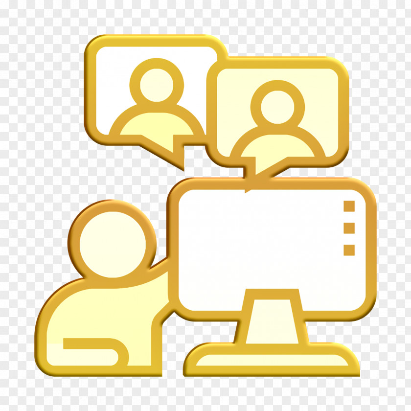 Communication Icon Chat Video PNG