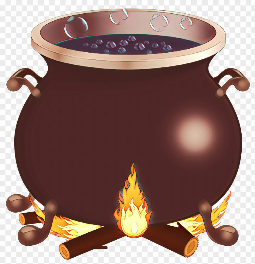 Crock Brown Cauldron Cookware And Bakeware Clip Art PNG
