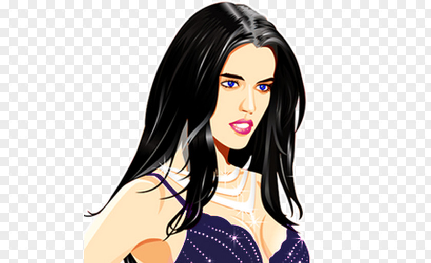 Hair Black Coloring Brown Cartoon PNG