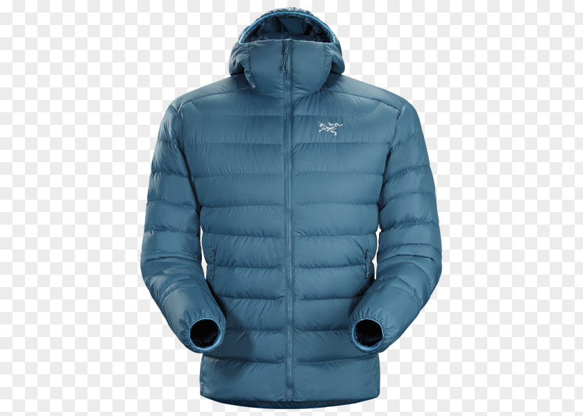 Jacket Hoodie Arc'teryx Down Feather Clothing PNG