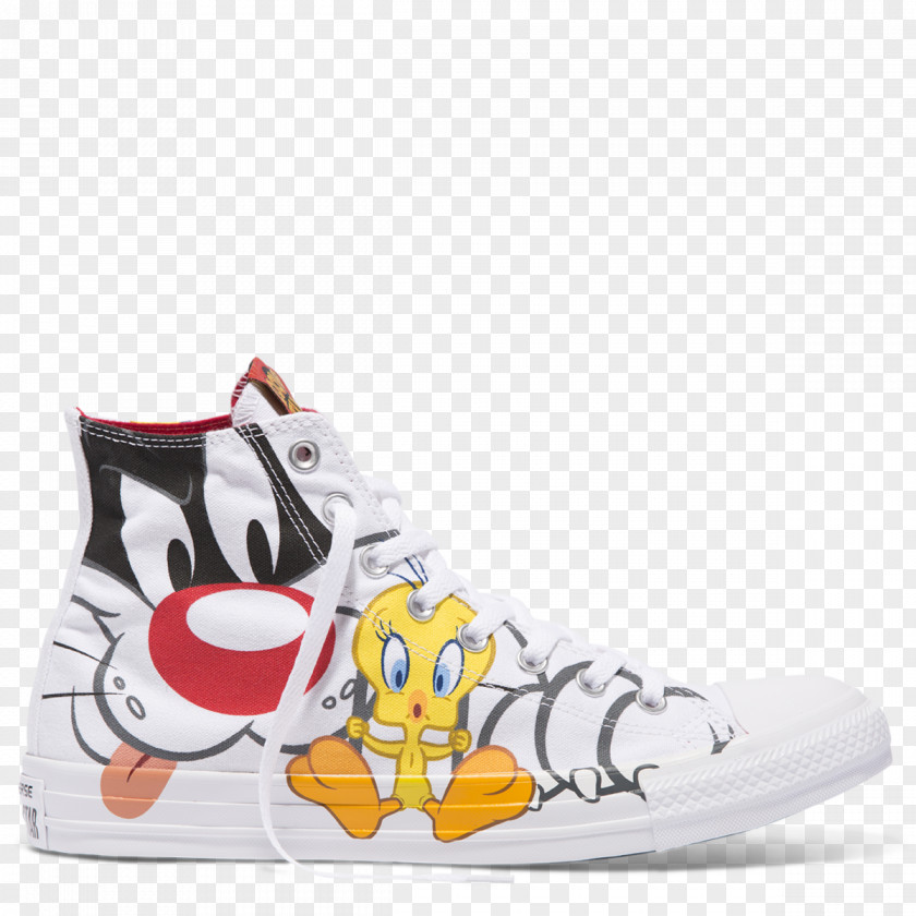 Nike Sylvester Chuck Taylor All-Stars Sneakers Tweety Converse PNG