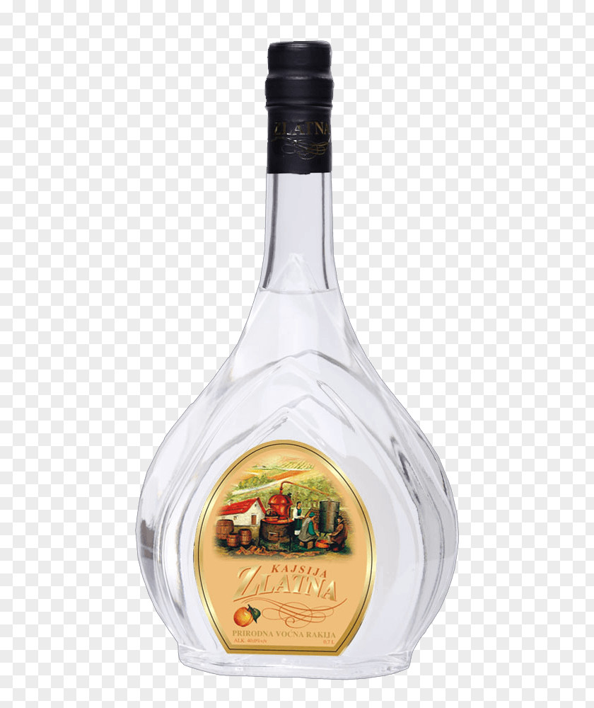 Brandy Liqueur VINOTEKA VINTESA / CROATIA WINE Rakia Quince Gold PNG