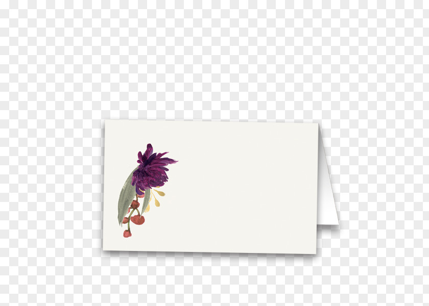 Hand Painted Paper Purple Lilac Violet Lavender PNG