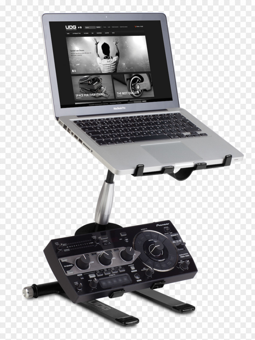 Laptop Disc Jockey Controller CDJ Portable Computer PNG