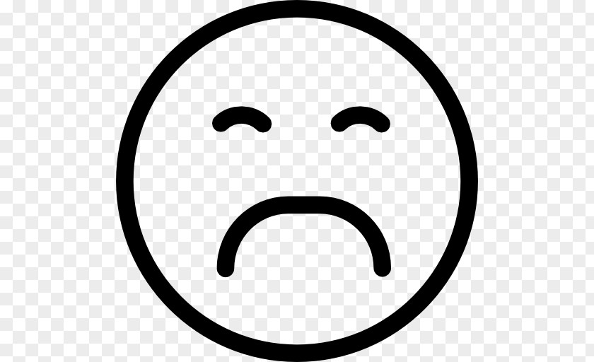 Smiley Sadness Emoticon Clip Art PNG
