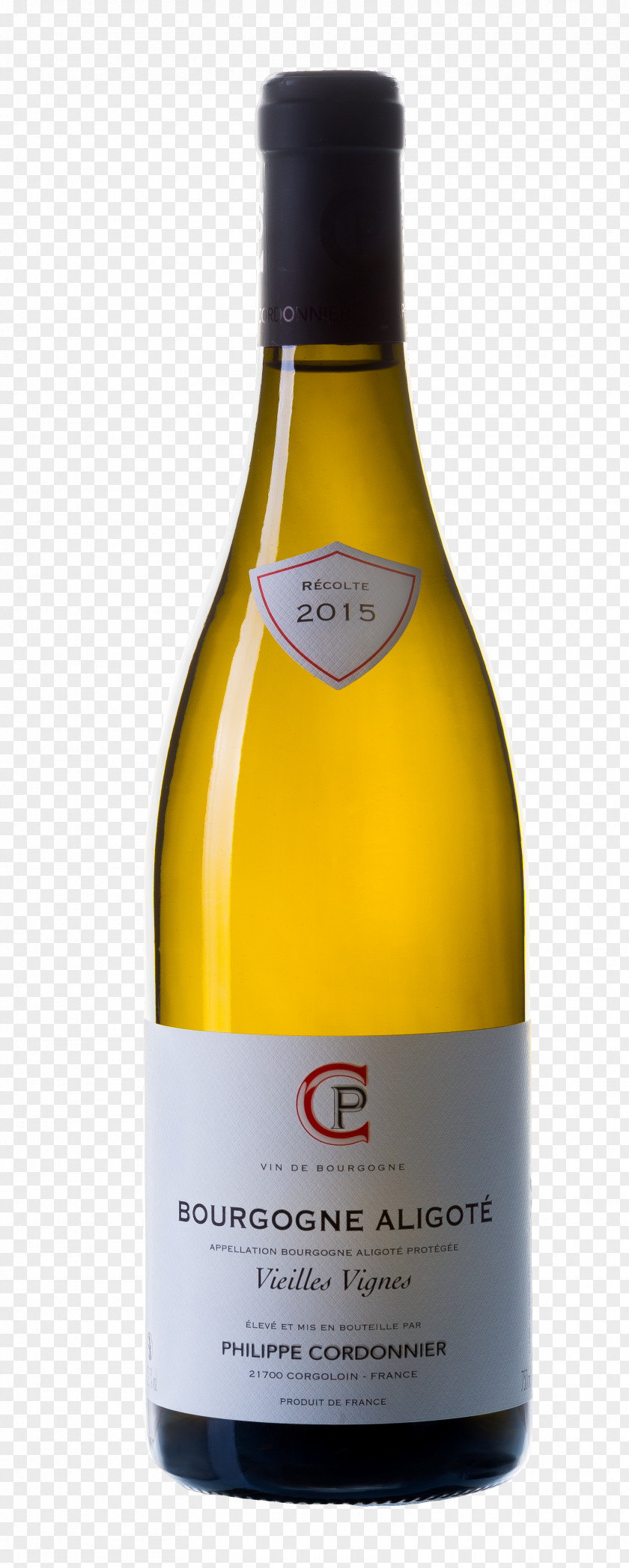 Wine White Burgundy Glass Bottle PNG