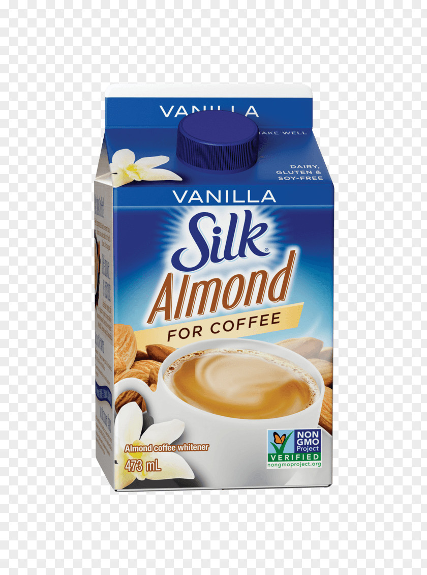 Almond Milk Carton Cream Soy Instant Coffee PNG