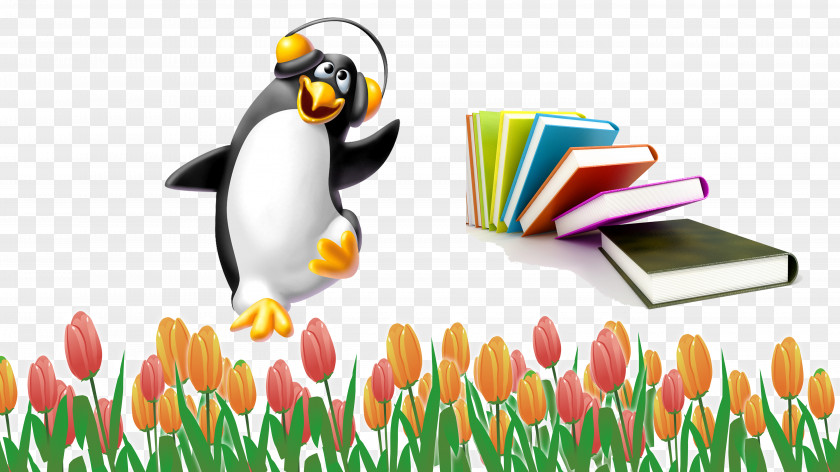 Tulip Penguin PNG