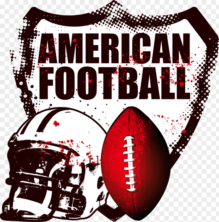 Vector Football And Hat American Player PNG