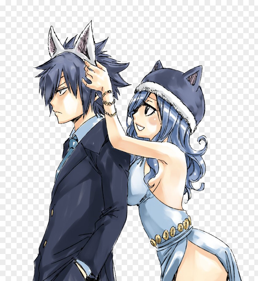 Fairy Tail Juvia Lockser Gray Fullbuster Natsu Dragneel Drawing PNG