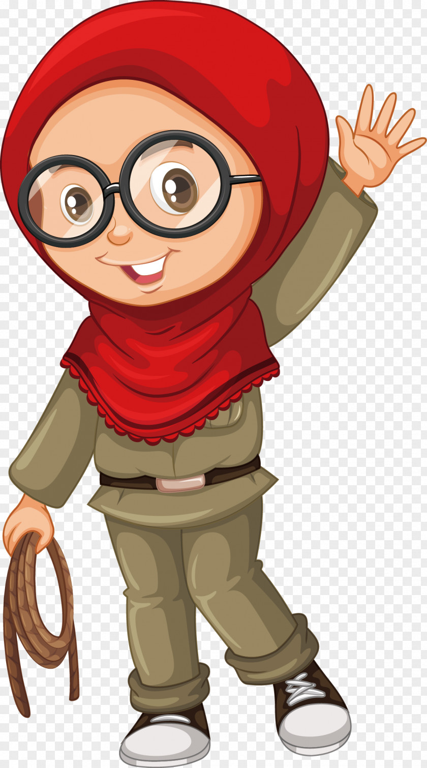 Girls Winter Decoration Islam Royalty-free Clip Art PNG