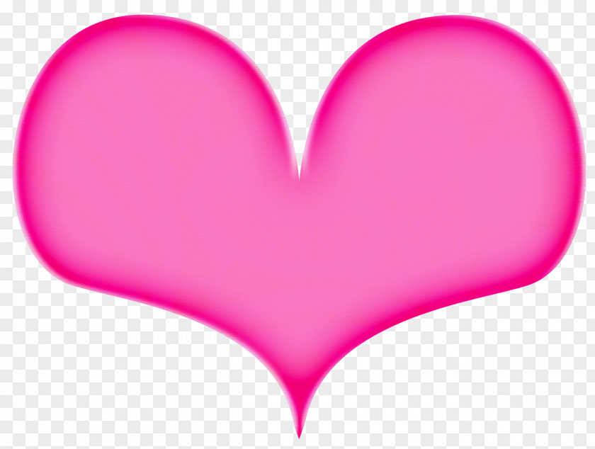 Hot Pink Heart File Free Content Clip Art PNG