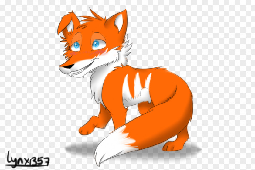 Lynx Art Red Fox Cartoon Snout Tail PNG