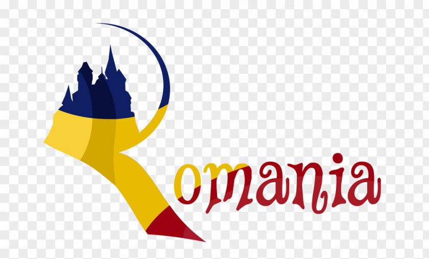 Romanian Language Logo Design Illustration PNG