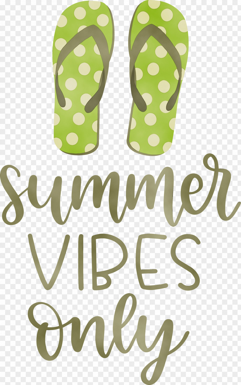 Shoe Logo Meter Green Flip-flops PNG