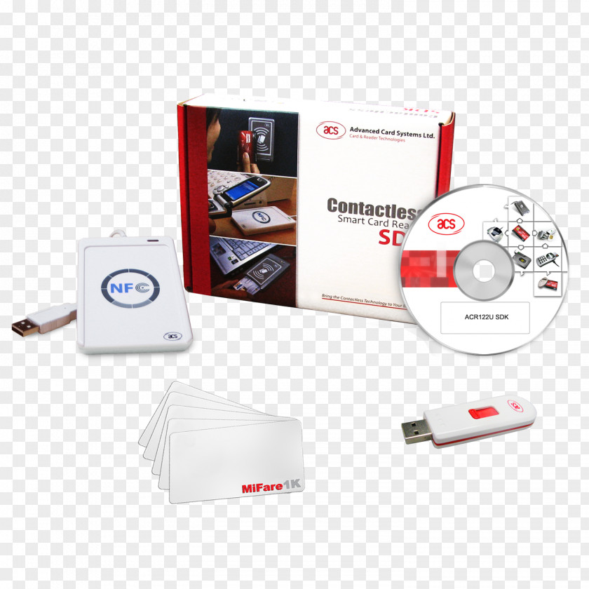 Smart Card Reader Writer Software Development Kit Contactless MIFARE PNG