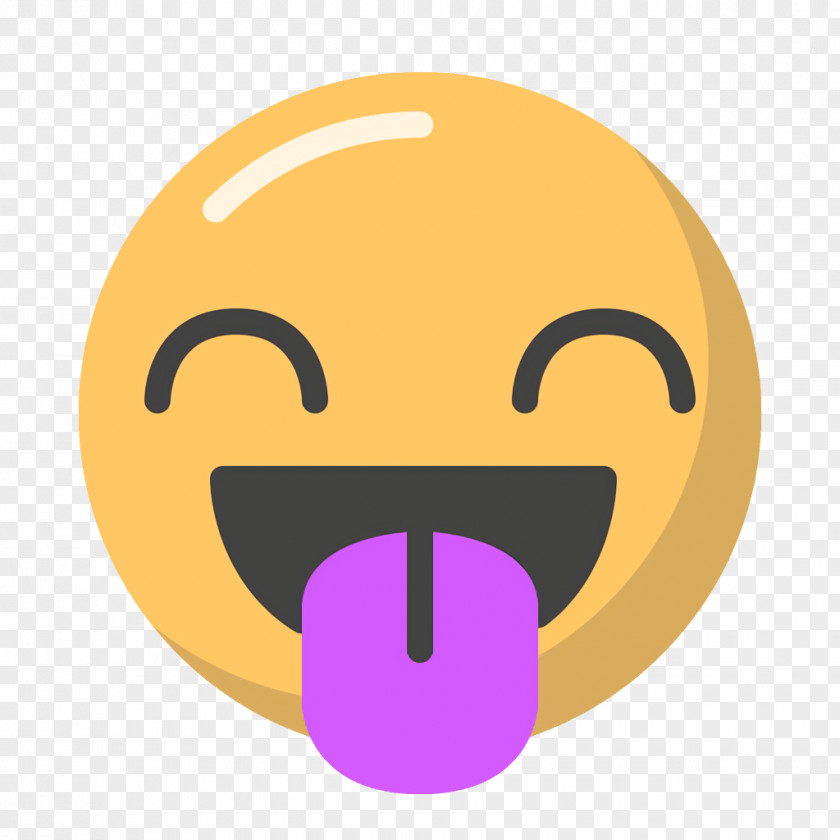 Smiley Out Tongue Emoticon Emotion Icon PNG
