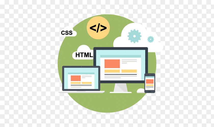 Web Design Responsive Website Development Application PNG