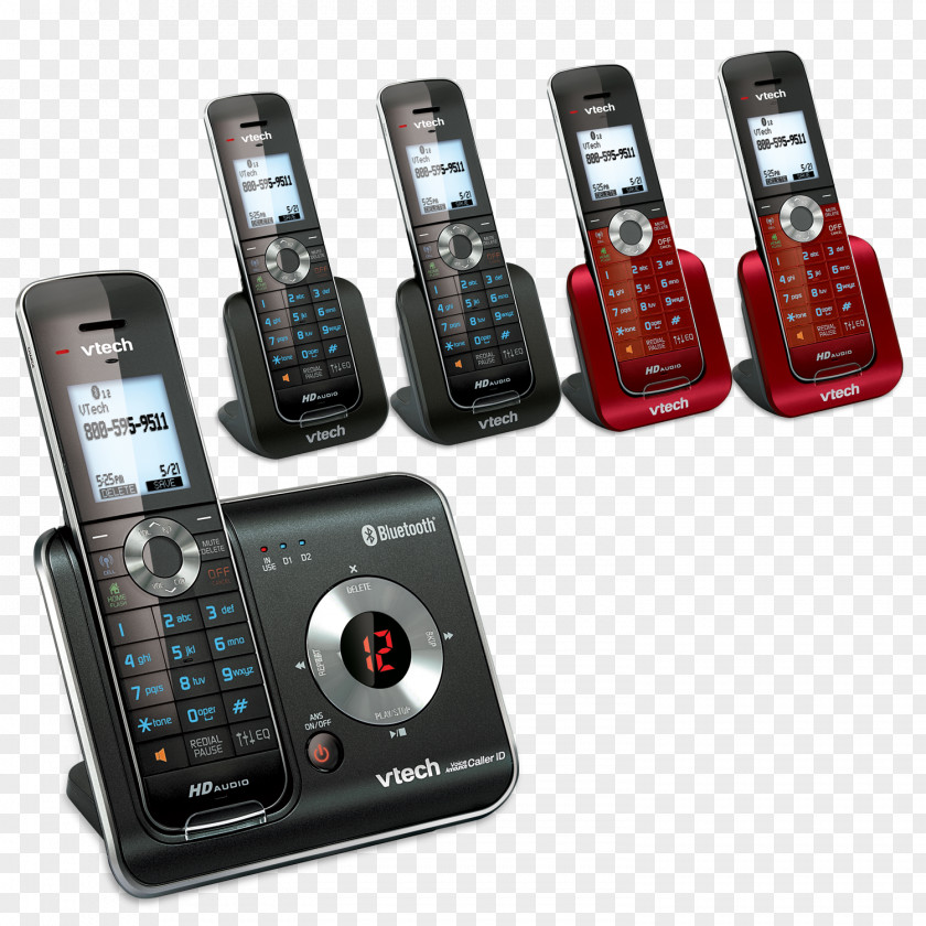 Bluetooth Home & Business Phones Cordless Telephone Mobile Handset PNG