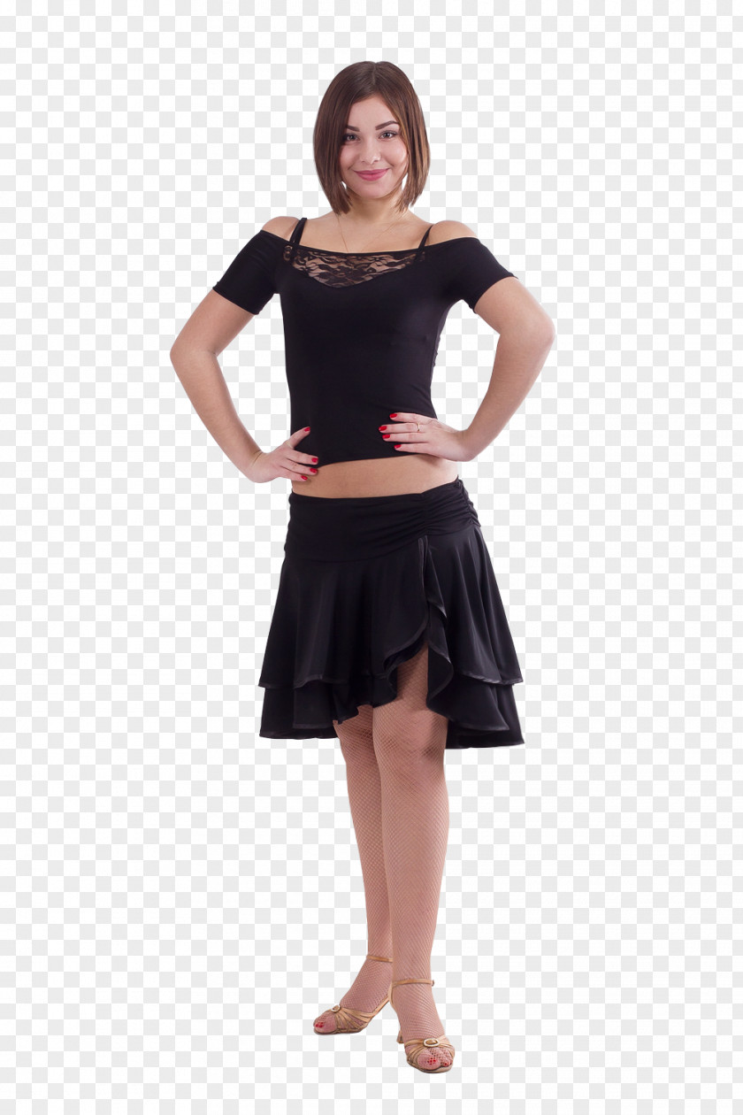 Dress Little Black Clothing Blouse Женская одежда PNG