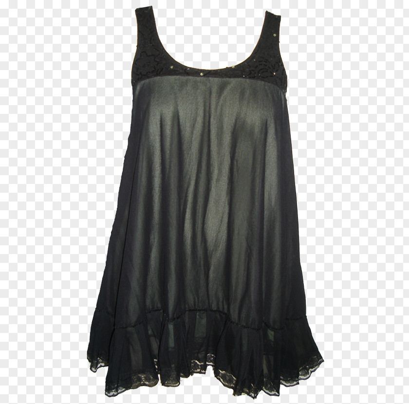 Dress Vestido De Tul Sleeve Black M PNG