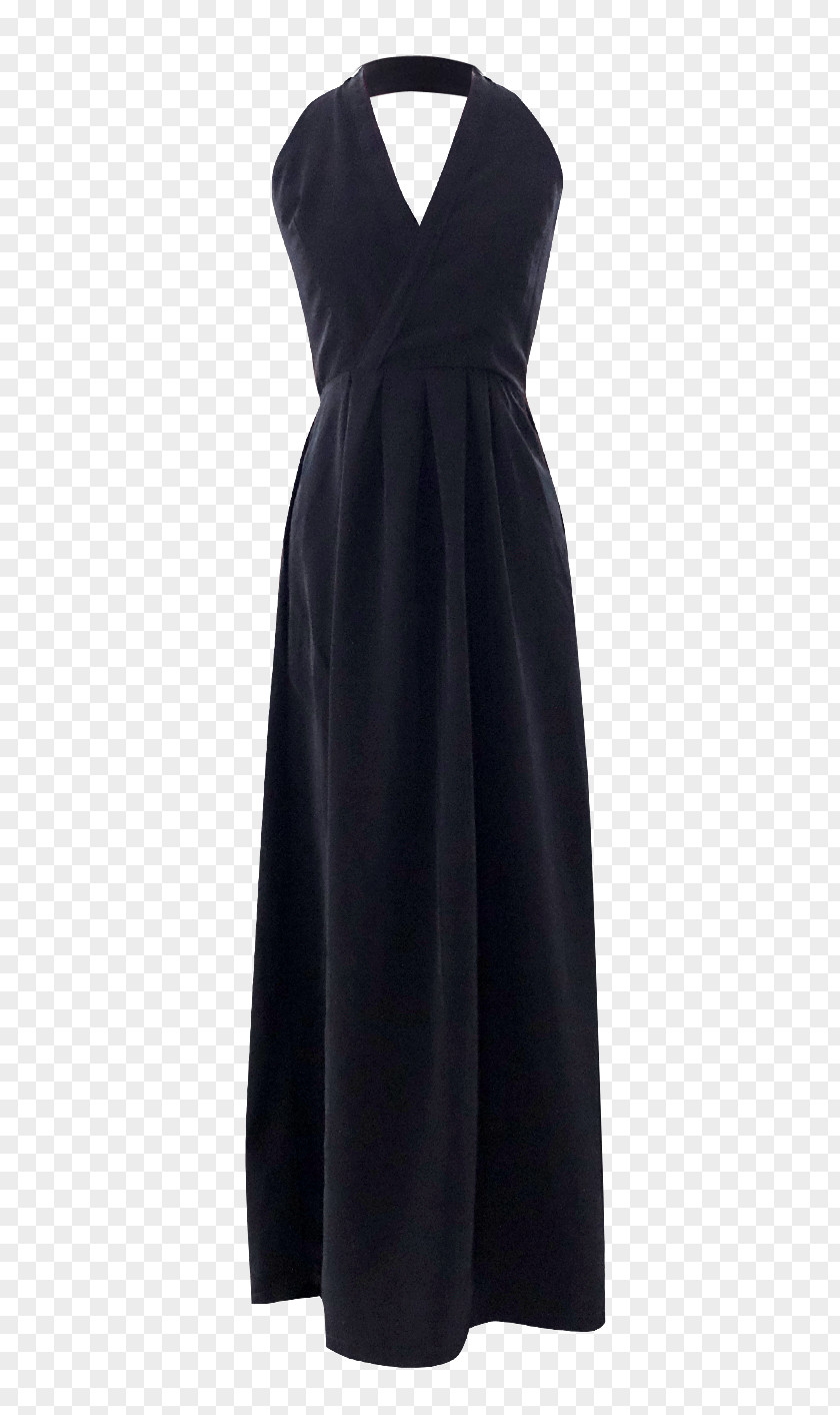 Maxi Dress Little Black Evening Gown Fashion PNG
